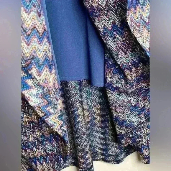 Anthropologie | Maeve Westwater Chevron multicolor Knit Dress Womens Size Small - Picture 11 of 14